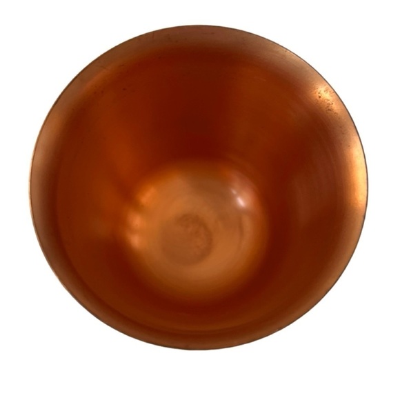 Coppercraft Guild ~ One Goblet Solid Copper with brass stem - Picture 3 of 5